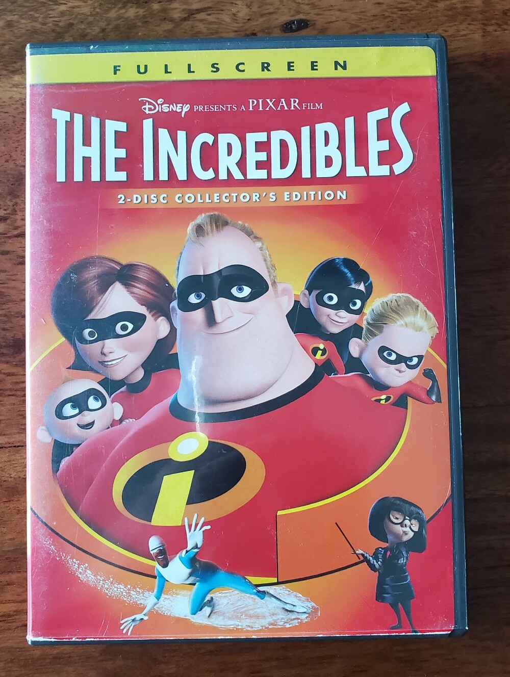 Disney Pixar The Incredibles 2-Disc Collector's Edition Fullscreen DVD